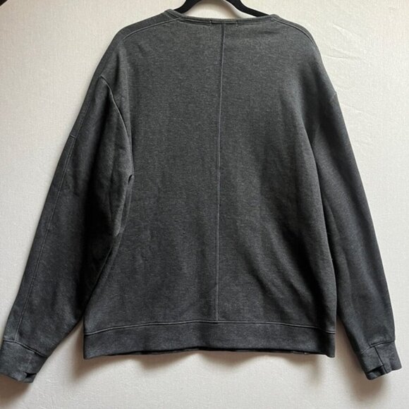 Nike Yoga Dri-FIT 1/2-Zip Training Crew Sweatshirt Sz L - Picture 3 of 12